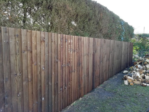 wooden fence